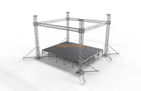 Structural Manufactured Lighting Cheap Trusses 6x6x6m