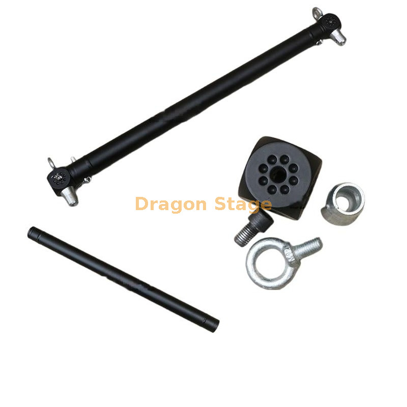 U Frame Drop U-Torm Modular Truss Black Modular Drop Arm Moving Head Light Truss U Frame Truss Pipe Truss
