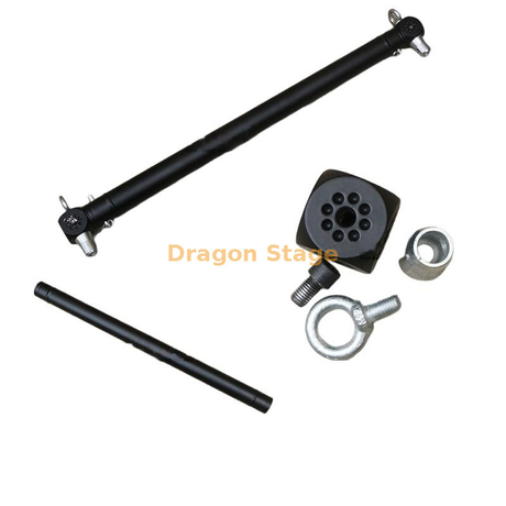 U Frame Drop U-Torm Modular Truss Black Modular Drop Arm Moving Head Light Truss U Frame Truss Pipe Truss
