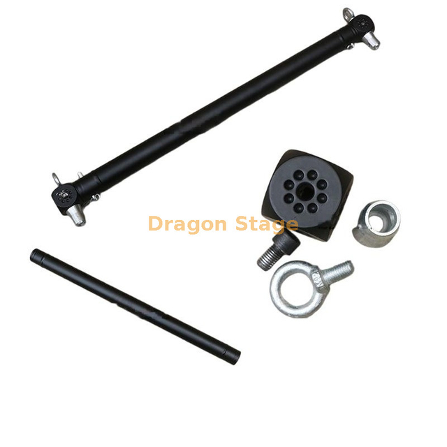 U Frame Drop U-Torm Modular Truss Black Modular Drop Arm Moving Head Light Truss U Frame Truss Pipe Truss