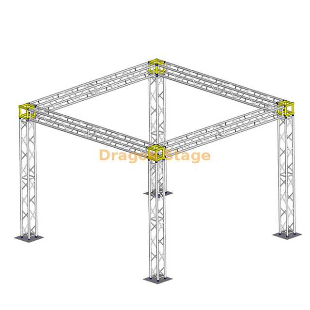 Custom Outdoor Booth Stand Event Truss 15x15ft / 20x20ft 