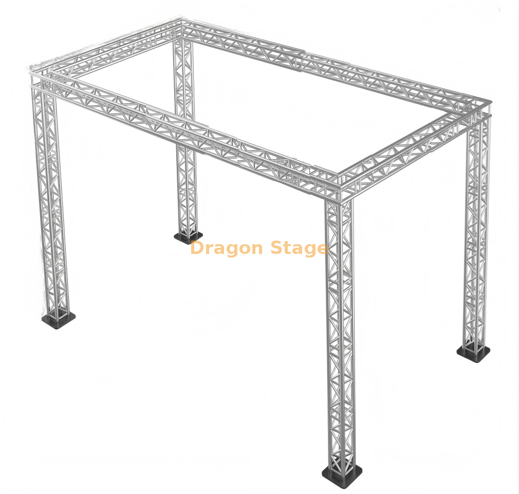 Aluminum Rectangular Trade Show Truss 7x4x5m