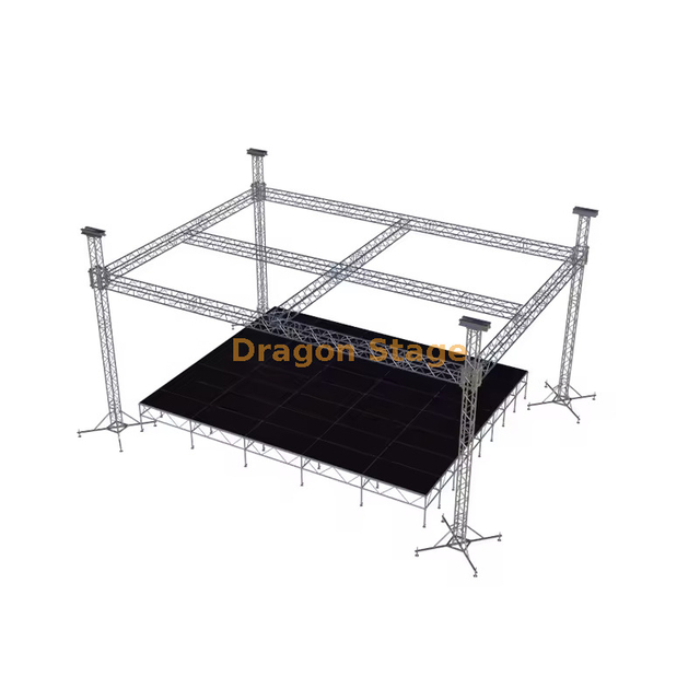 14x7x7m Heavy-Duty Aluminum Concert Stage Roof Truss System