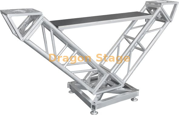 V Shape Aluminum Dj Booth
