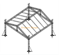 12x12x8m Heavy-Duty Aluminum Outdoor Stage Roof Truss System