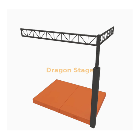 Ninja Warrior Fitness Race Double Ringlock Steel Tube Cage Base Track Frame Side Tail Frame