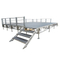 Park Aluminum Portable Square Stage 8.54x6.1m Height: 0.8-1m