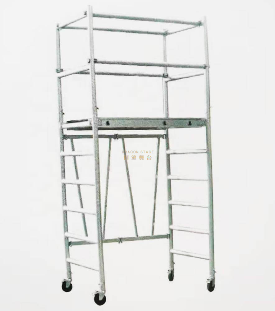 Rolling Mobile Ladder Foldable scaffolding