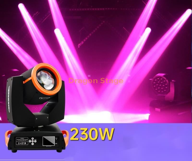 230W Moving Head Gobo Licht 7R 8 Prisma Stage Bühnenbeleuchtung Bühnenlicht K0U5 
