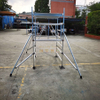 Ladder Portable Foldable scaffolding with Board 3m