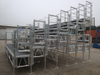 Portable Dismantle Relocated Aluminum Bleachers 24.4x4m 