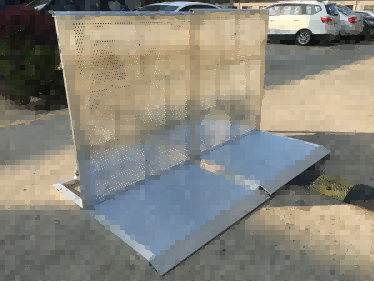 High Quality Aluminum Crowd Barrier with Interlocking System for Event Concert Traffic Safety