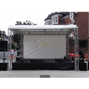 Portable Aluminum Triangle Tower Booth DJ Truss for Small Outdoor Event