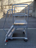 Aluminum Alloy Pedal Ladder Car Aluminum Alloy Mobile Climbing Platform Custom Platform Climbing Ladder
