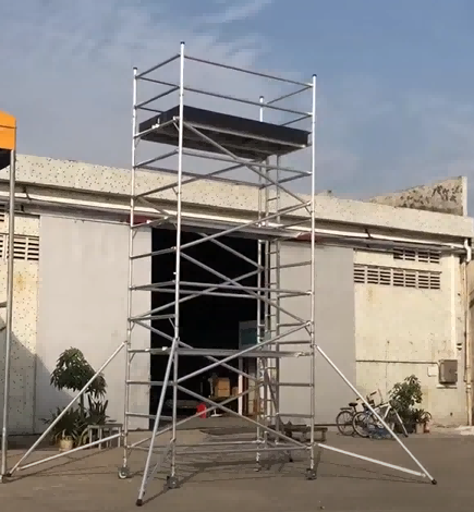 Aluminum scaffolding system metal scaffolding