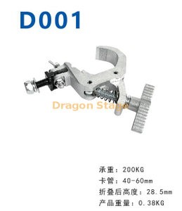 Slimline QT Hook Clamp Stage Light Clamp Torque Stage Light Clamp Types Stage Light Clamp Umbilical Cord