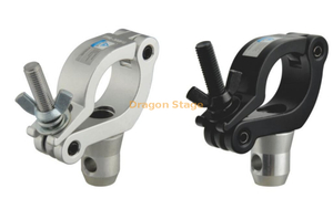 Low Profile Hook Clamp Side Hook Clamp with Half Connector   for Event Lightings  Material:6061 SWL:300kg Tube: 48-51mm Kg: 0.398kg