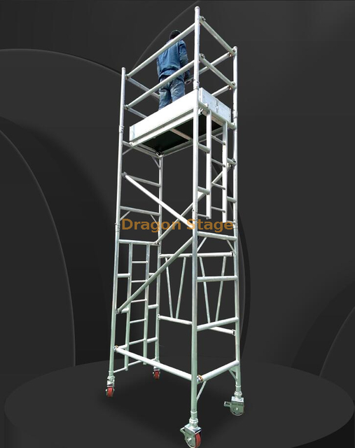 4.5m Lightweight Ladder Aluminium Folding Scaffold
