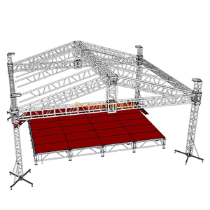 400mm Bolt Truss Outdoor Event Party Pyramid Roof Truss System 10x8x8m 