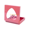 KSA Jeddah season 2020 Custom Very Small Wooden Heart Shape Chocolate Package Box For Gift