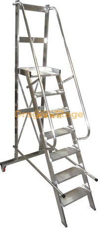 Aluminum Mobile Industrial Safety Working Platform with Stairs And Ladders  for Sale from China manufacturer - DRAGON STAGE