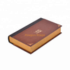 Custom New Design Wooden Book Shaped Box Wooden Book Box