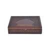 Luxury box packaging wood gold foil wooden box for middle east chocolate