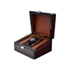 Oem High Glossy Piano Dark Wood Watch Box With Leather Lining