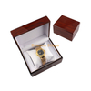 In Stock Factory Price Luxury Fashion Brown Wooden Watch Box For Gift