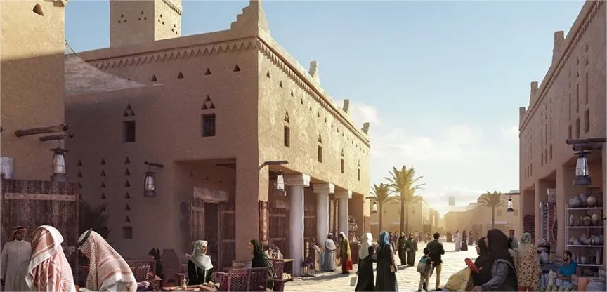 The ancient Saudi city of Diriyah is now open