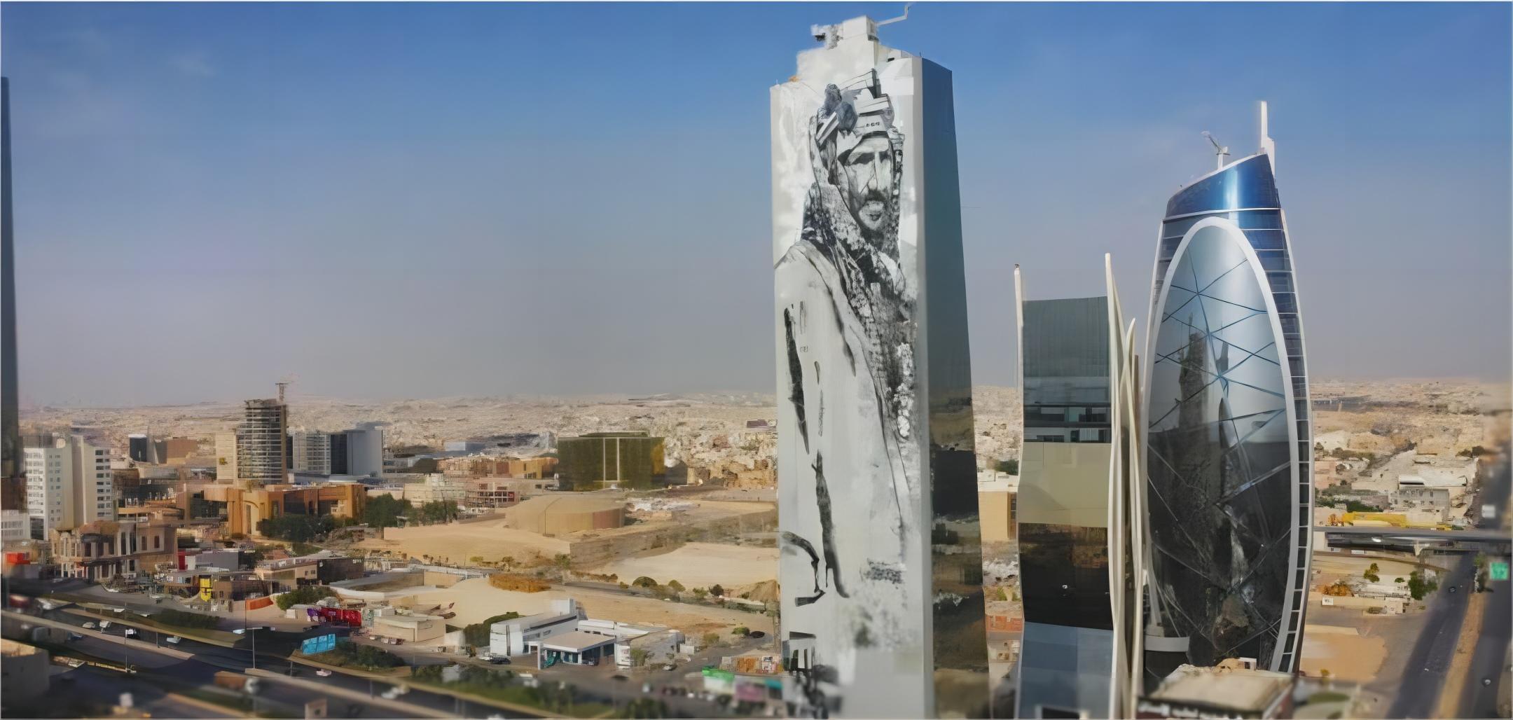 Saudi Artists Paint the Largest Mural in the World