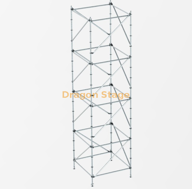 Assembly Event Layer Steel Structure Truss Design for Speaker