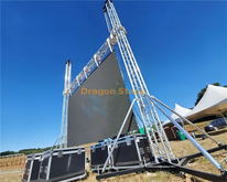 10x6m LED Video Wall Goal Post Truss System Designs for Concert Stage