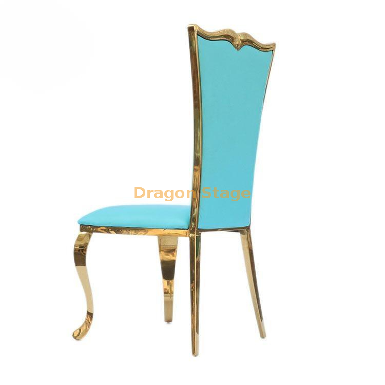 Blue Hotel Banquet Chairs (3)