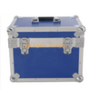 Blue Durable Event Customized Lockable Aluminum Flight Case