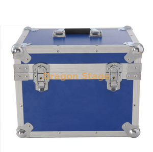 Blue Durable Event Customized Lockable Aluminum Flight Case