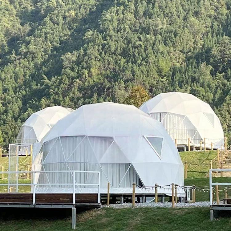 White Cover Dome Tent