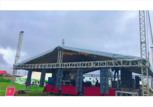 Aluminum Outdoor Roof Truss Structure 12x9x9m