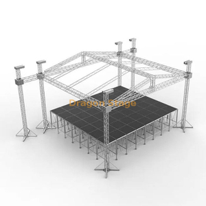 Event Stage System with Roof Truss for Concert 15x8x8m