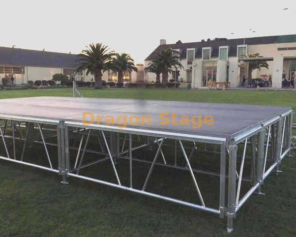 Outdoor Indoor Removable Modular Event Portable Stage for Show 15.86x4.88m