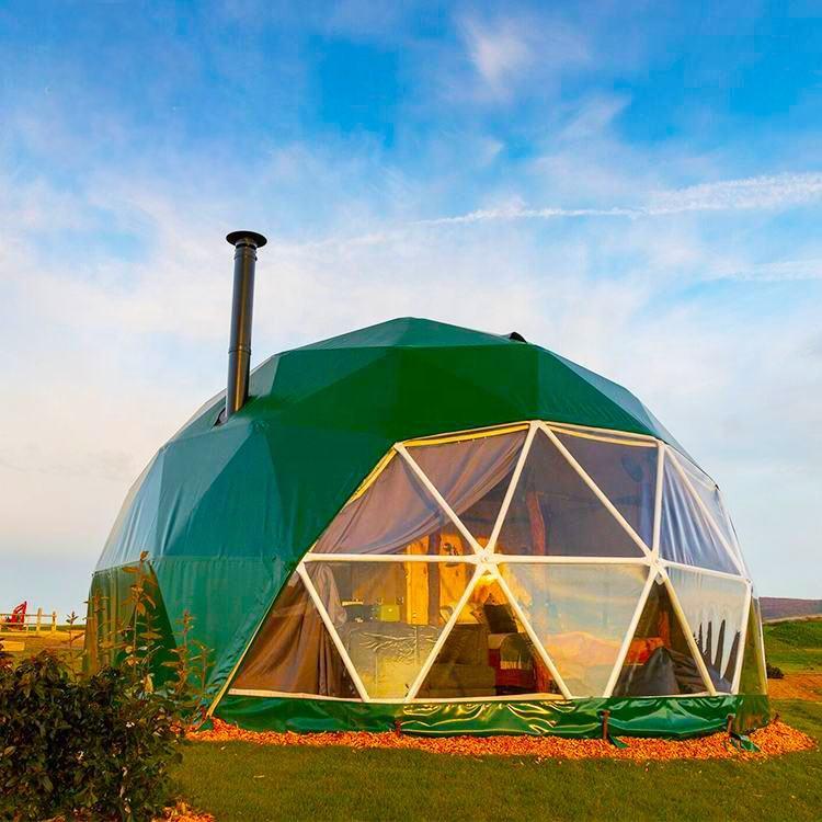 Outdoor Green Dome Tent