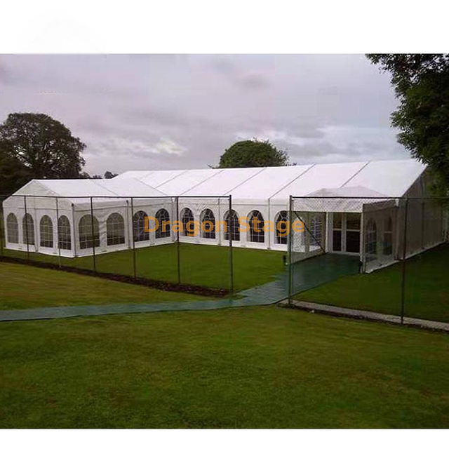 Aluminum Frame Conference Church Party White Tent with Windows