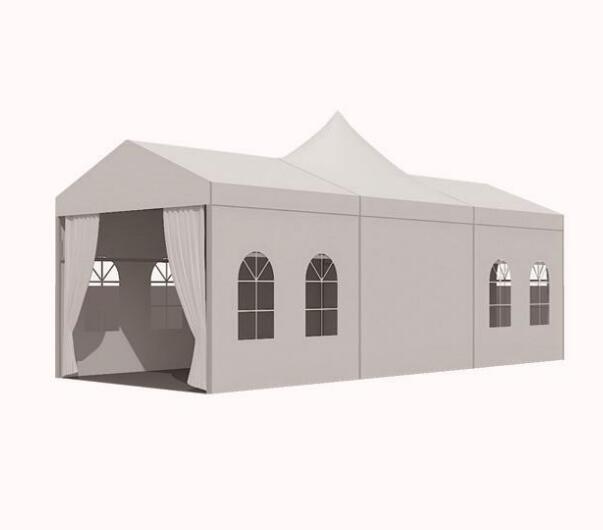 small mixed event tent