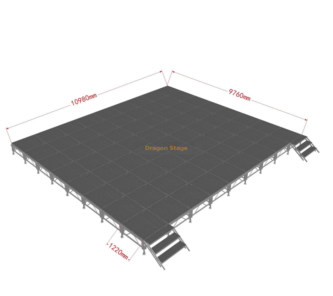 Festival Street Music Stage 10.98x9.76m