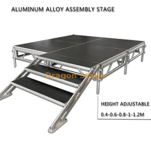 4X4FT Portable Modular Platform Aluminum 4.88x1.22m