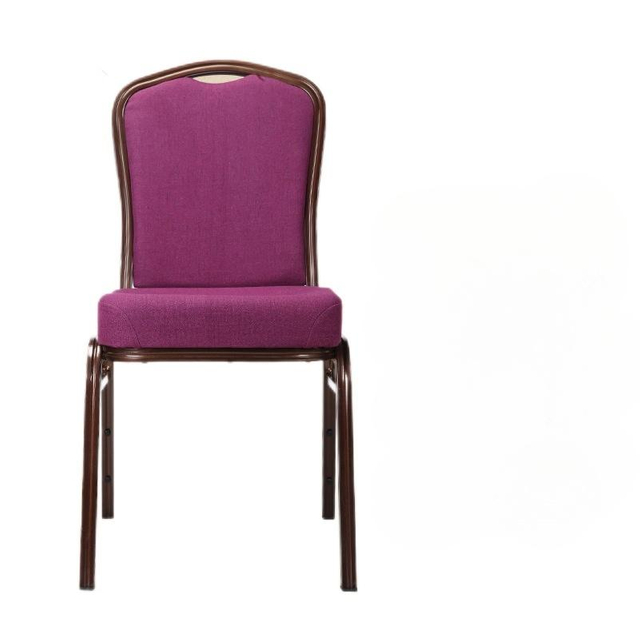 Wholesale of hotel banquet chairs by manufacturers, metal craft chairs, hotel private room chairs, soft package banquet chairs