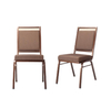 Guangdong manufacturer direct sales hotel square back chairs, metal dining chairs, square back chairs wholesale dining chairs, simple metal chairs, straight hair