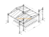 Aluminum Concert Aluminum Light Sound Truss 12x10x11m