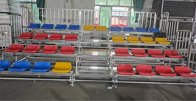Layher Stage Seating System for 34 Audiences