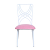 European style creative net back bamboo chair white backrest chair soft pack net back bamboo dining chair hotel restaurant chair